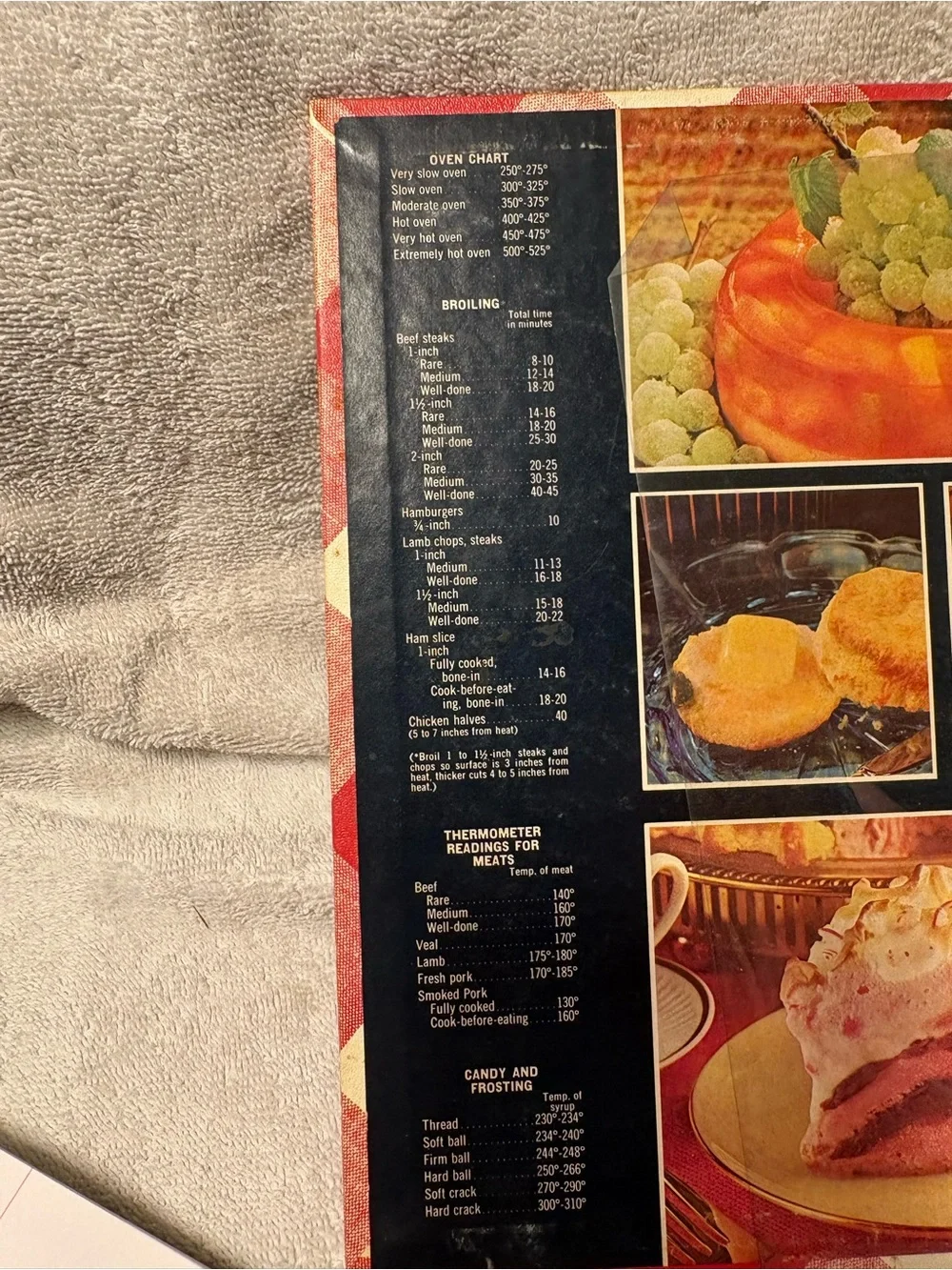 Better Homes And Gardens Red and Cream Check Cookbook